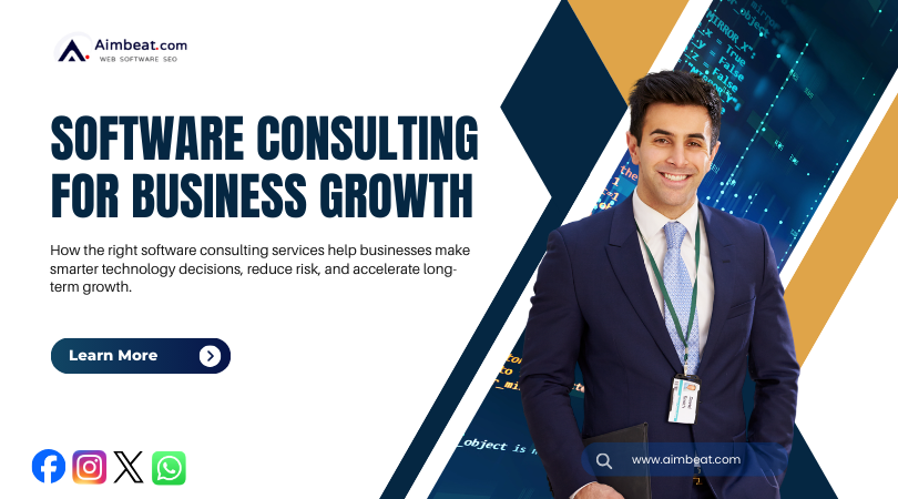 Software Consulting Services for Smarter Business Growth