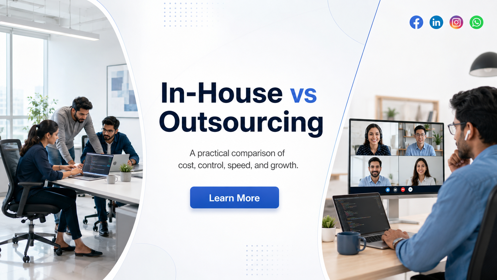 You are currently viewing In-House Development vs Outsourcing: Full Comparison for Businesses