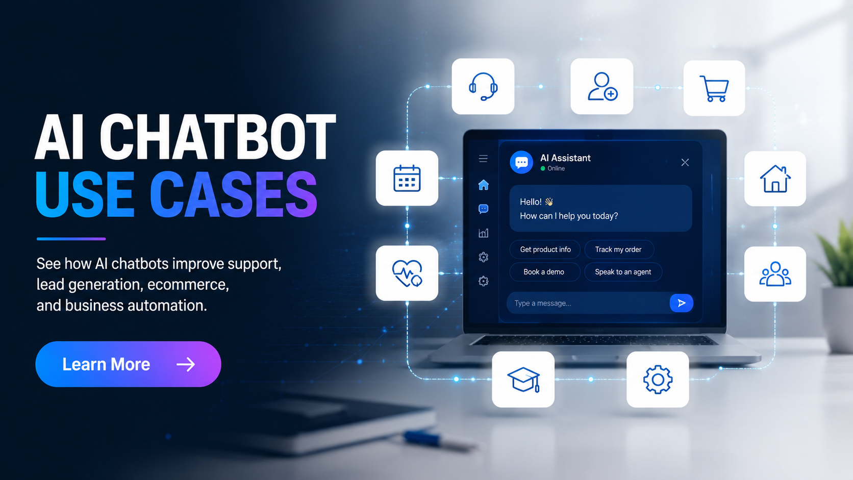 You are currently viewing AI Chatbot Use Cases You Should Know