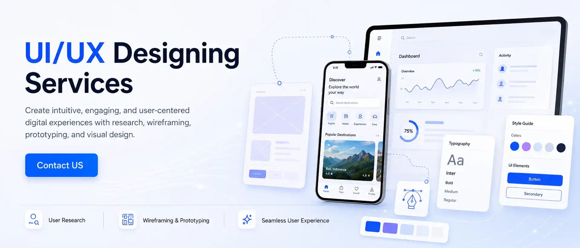 UI/UX Designing