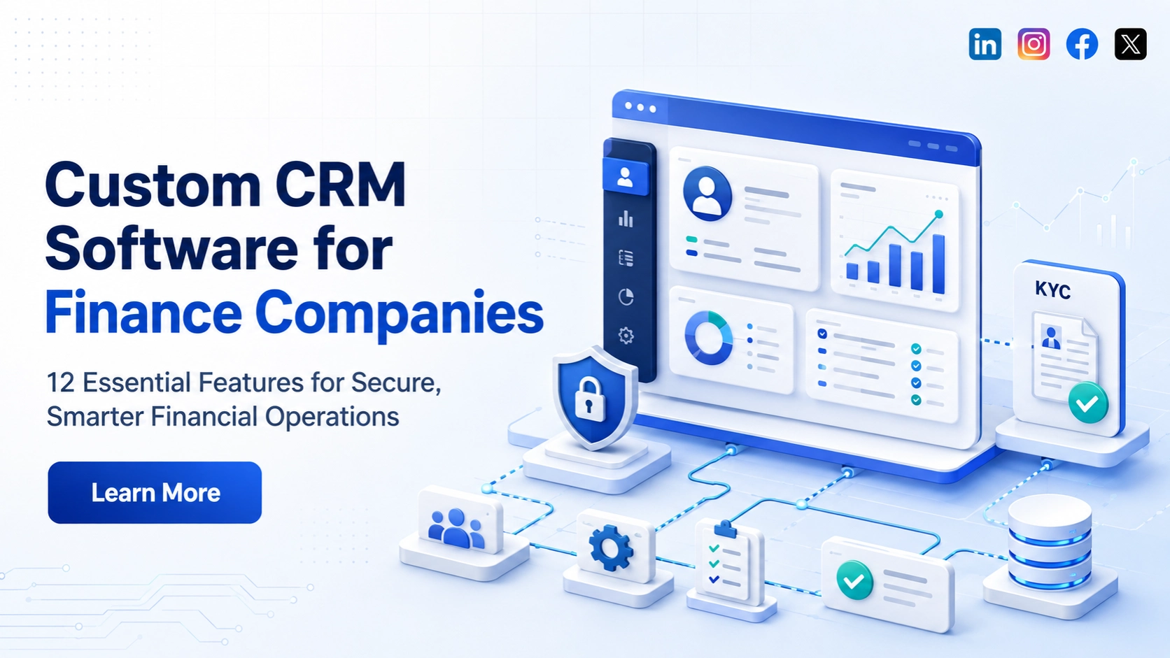 You are currently viewing 12 Essential Custom CRM Software Features for Finance Companies