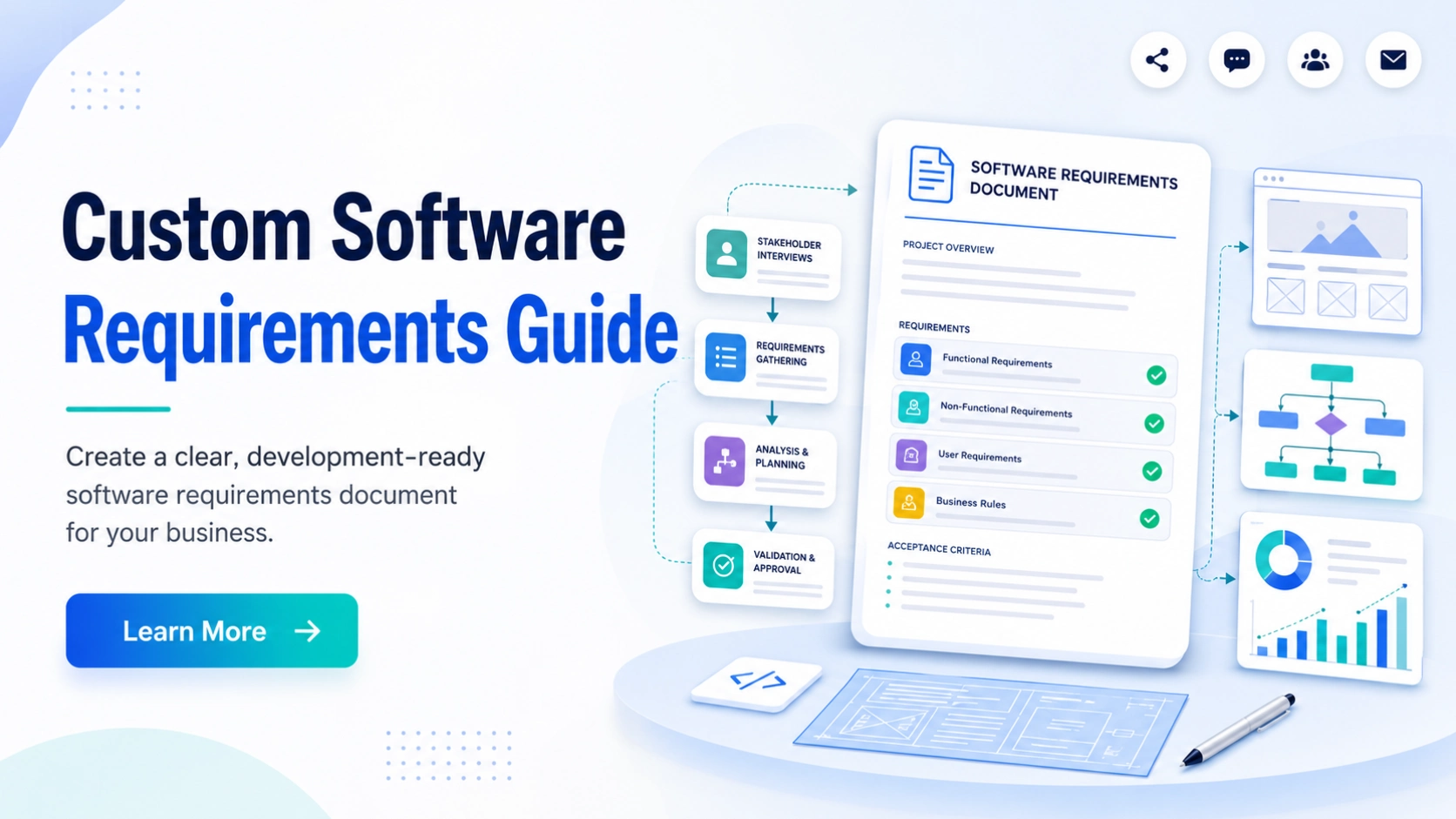 You are currently viewing Custom Software Requirements Document: A Practical Guide for Businesses