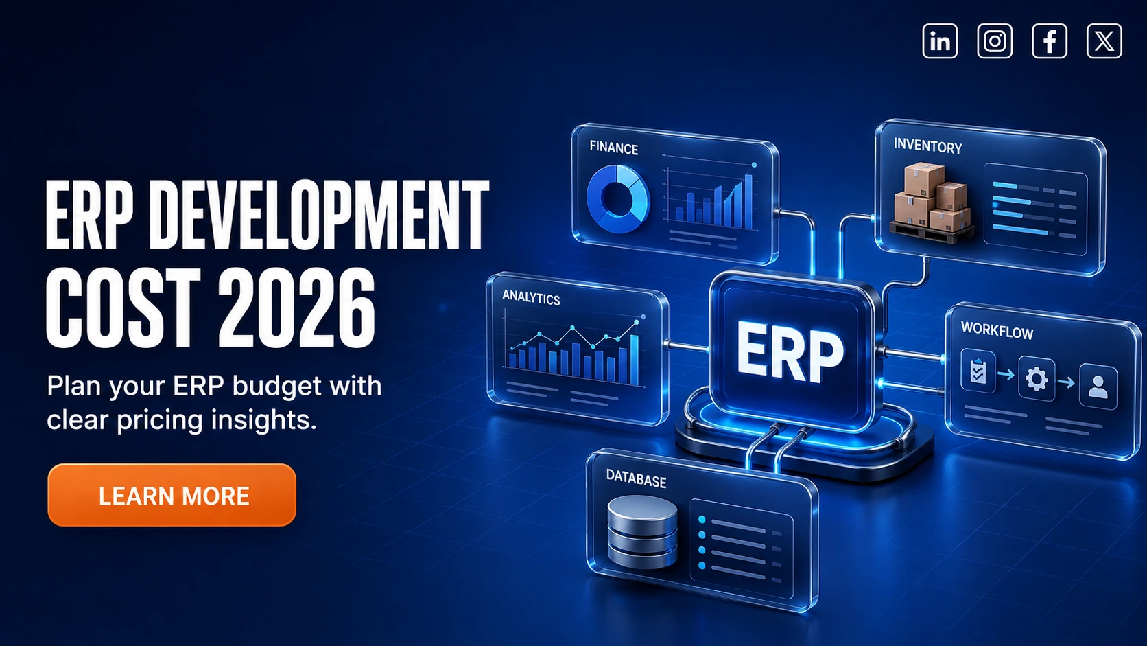 You are currently viewing ERP Software Development Cost in 2026: Pricing and Key Cost Factors