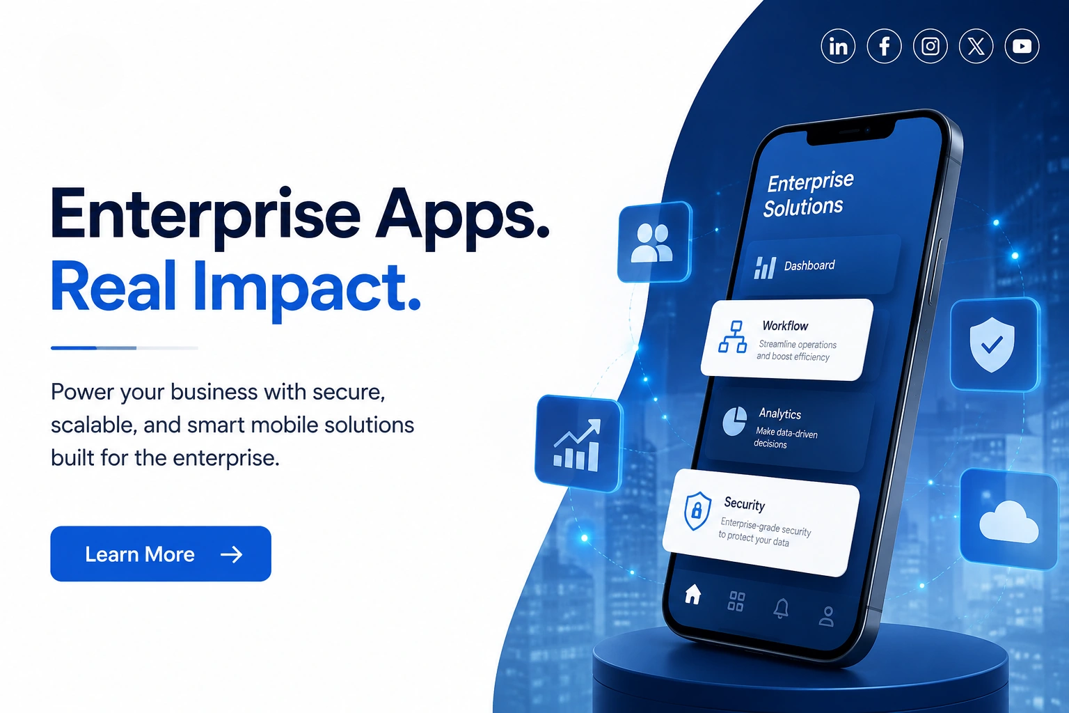 You are currently viewing Mobile App Development Services for Enterprises: Strategy, Security, Integration and ROI